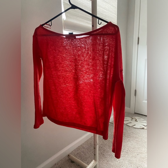 Assymetrical coral top - Picture 2 of 3